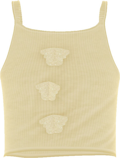 Goosie - Flutter Top - Yellow - Unpack