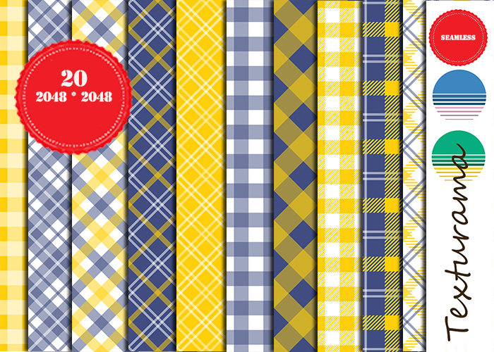 TEXTURE BLUE AND YELLOW 