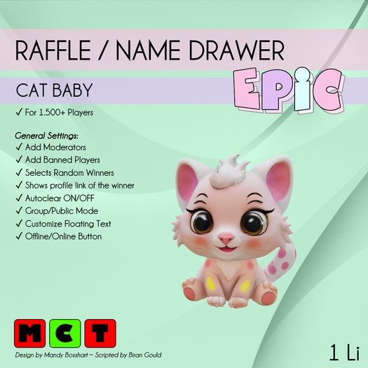 [EPIC Name Drawer] Cat Baby (ADD ME)