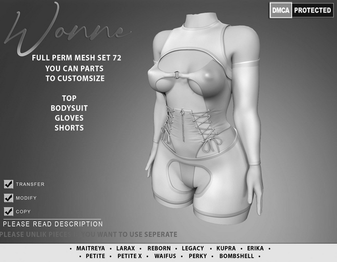 WONNE (72) DEMO Full Perm Mesh