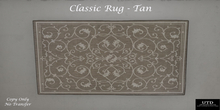 UTD - Classic Rug- Tan