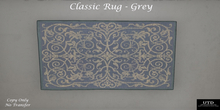 UTD - Classic Rug- Grey