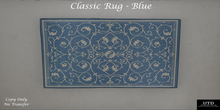 UTD - Classic Rug- Blue