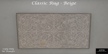 UTD - Classic Rug- Beige