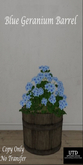 UTD - Blue Geranium Barrel BOXED