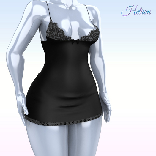 Black Night Dress