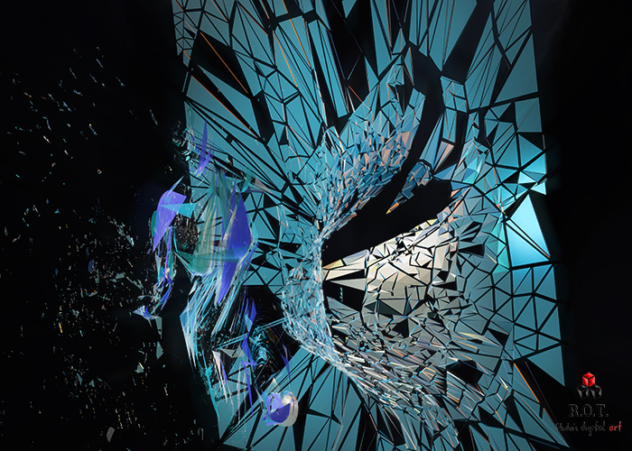 R.O.T.  Studio's. - Quality 100% mesh  - digital art - CRASH FP
