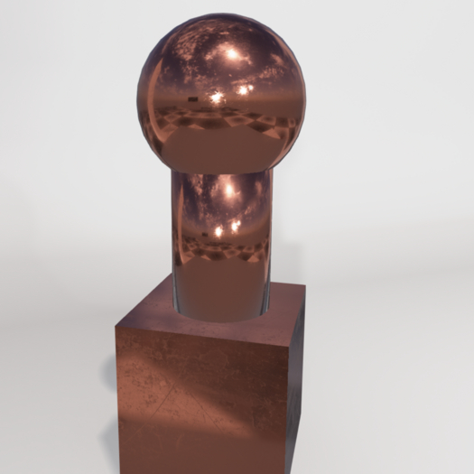 Copper-scuffed 2 2048 PBR Material
