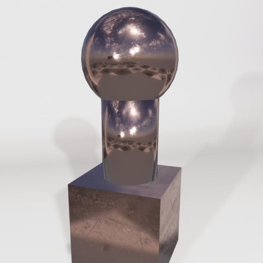 Copper-scuffed 1 2048 PBR material
