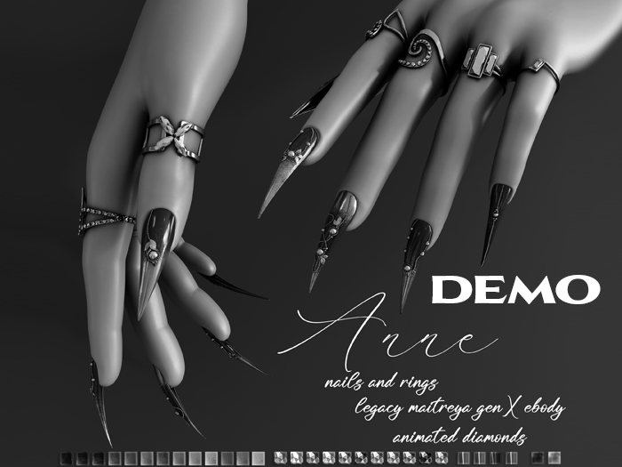 DEMO - Pure Poison - Anne Nails and Rings - Unpack