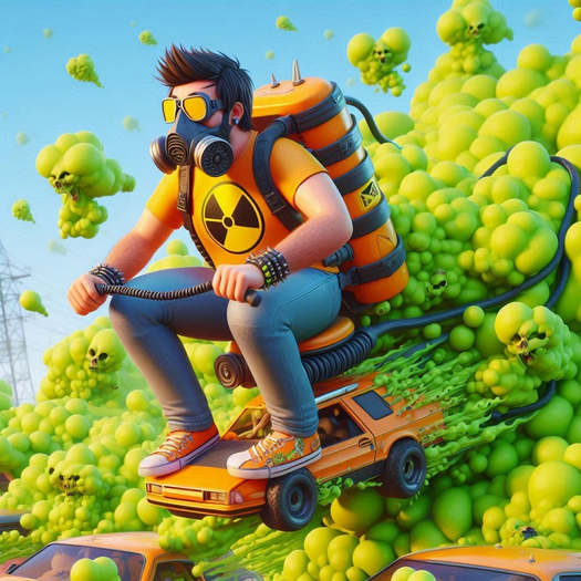 BUMPER FART with TOXIC CLOUD (SL Gag Attachment / HUD)