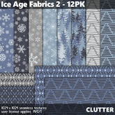 Clutter - Ice Age Fabrics 2 - 12PK