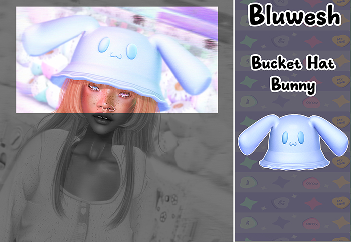 .:BluWesh:. Bucket Hat Bunny