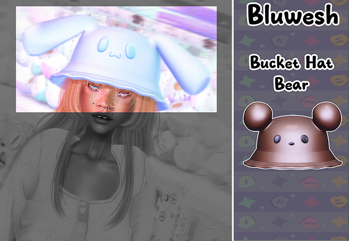 Wear Me !!!! .:BluWesh:. Bucket Hat Bear