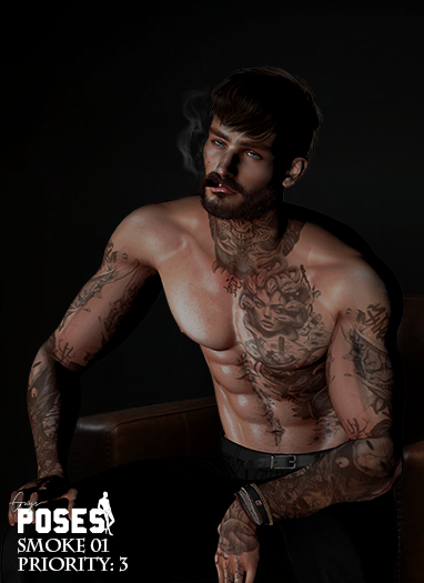 Guy's - Smoke Pose 01 [ADD]