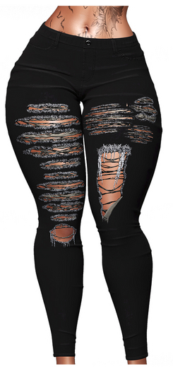 Limited Addiction - Marissa Ripped Jeans - Shade23