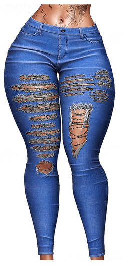 Limited Addiction - Marissa Ripped Jeans - Shade22