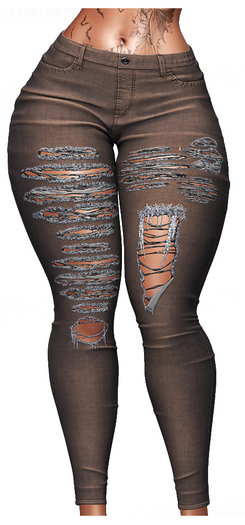 Limited Addiction - Marissa Ripped Jeans - Shade17