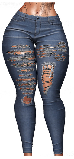 Limited Addiction - Marissa Ripped Jeans - Shade09