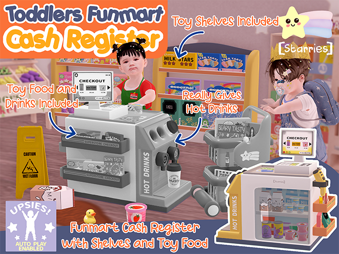 [Starries] Funmart -Toddler Cash Register