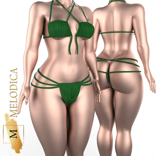 Green Onepiece Bikini