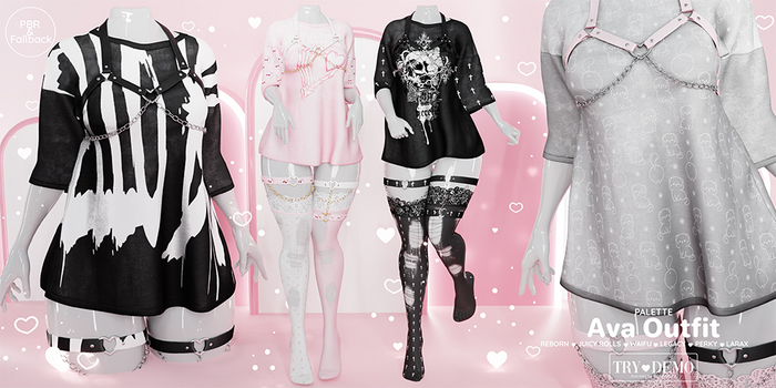 Palette - Ava Stockings [Fatpack]