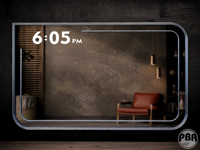 ChronoGlass wallMirror DEMO
