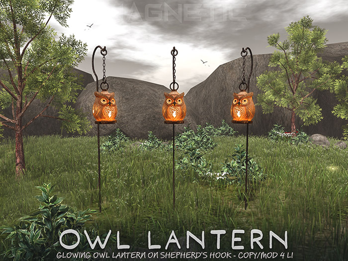 Magnetic - Owl Lantern