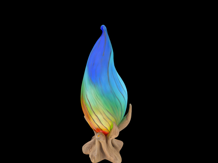HB: Stained Glass Wood Decoration FULL PERM