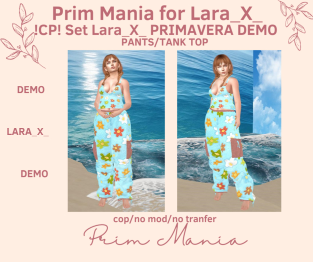 !CP! SET LARA_X_  PRIMAVERA DEMO