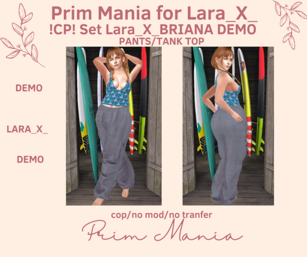!CP! SET LARA_X_ BRIANA DEMO
