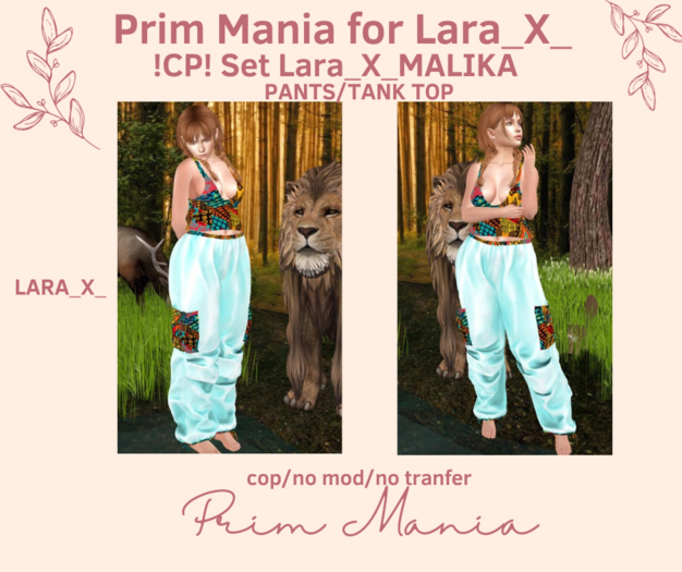 !CP! SET LARA_X_ MALIKA