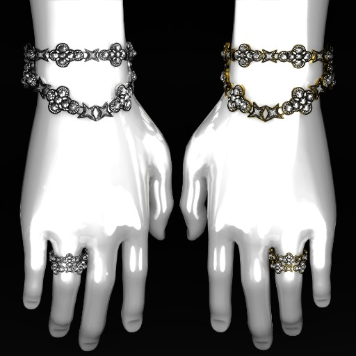 !Mo Ice! Flawless Bracelet & Ring Set