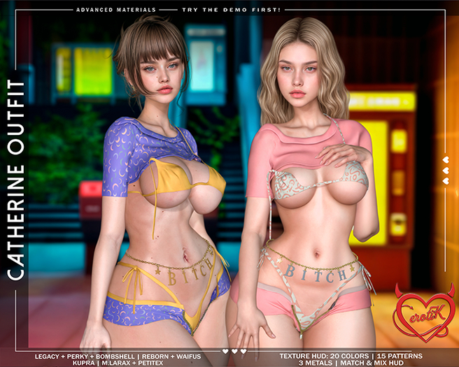[erotiK] Catherine Outfit FATPACK