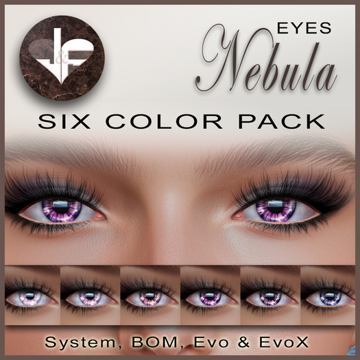 January ~ Eyes Nebula Purple