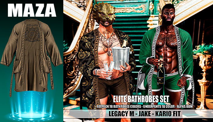 MAZA // ELITE BATHROBES // BEICE