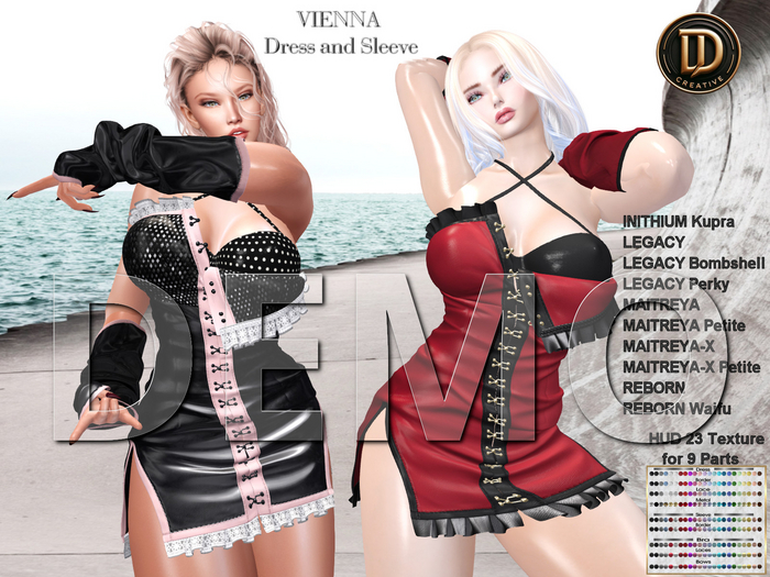 ☾ⅅⅅ☽ VIENNA Dress and Sleeve DEMO