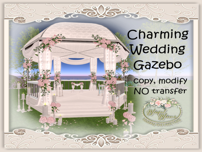 BB..Charming Wedding Gazebo *