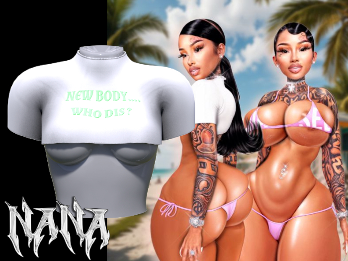 NANA:NEW BODY CROP (MINT) UNPACKER