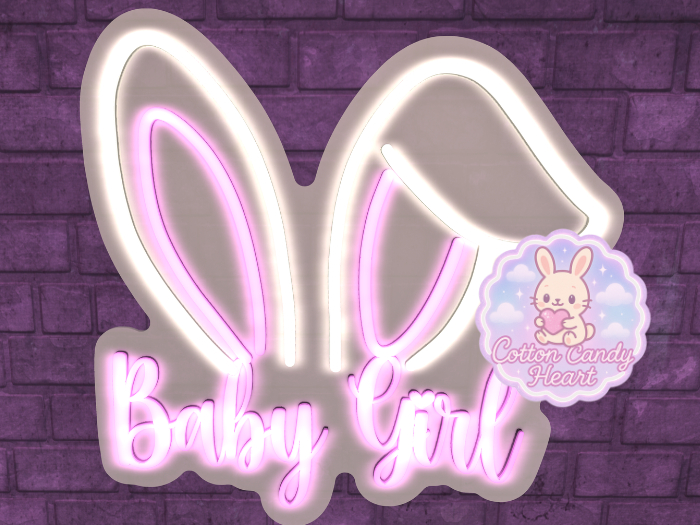 [CottonCandyHeart] Baby Girl Bunny