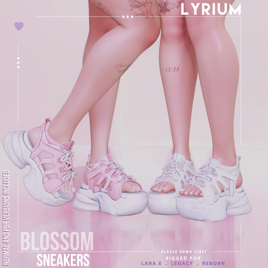 Lyrium. Blossom Sneakers - FATPACK