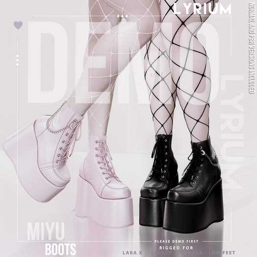 Lyrium. Miyu Boots DEMO