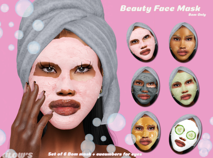 GLOW'S-BEAUTY FACE MASK EVO X