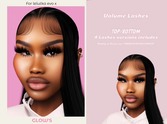 GLOW'S-VOLUME LASHES COLLECTION EVO X