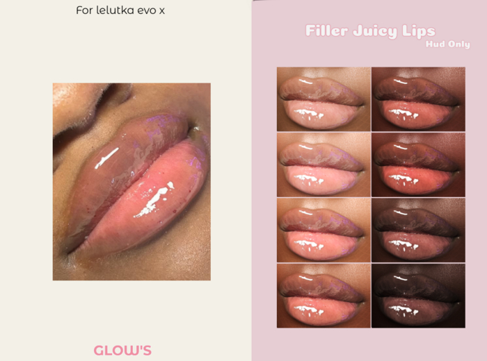 GLOW'S-FILLER JUICY LIPS EVO X
