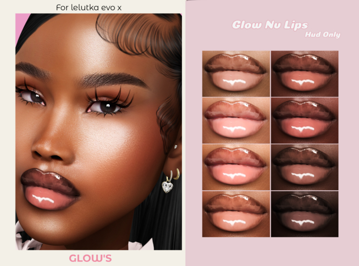 GLOW'S-GLOW NU LIPS EVO X