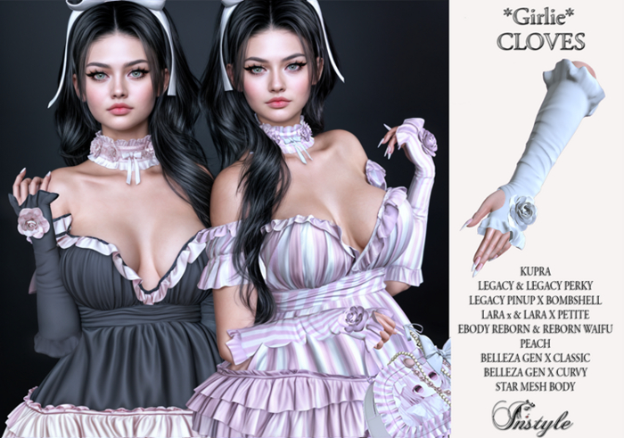 InStyle *Girlie*~CLOVES~White