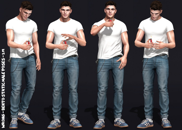 WRONG - BENTO STATIC MALE POSES - 214