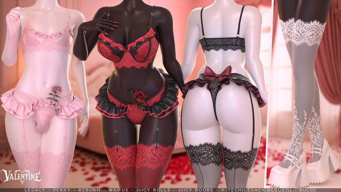 {Valentine}Rosetta Lingerie ~ Megapack