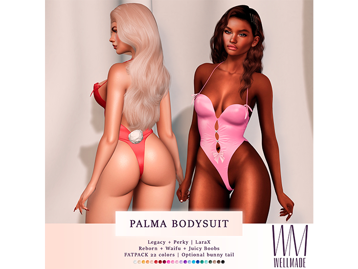 [WellMade] Palma Bodysuit